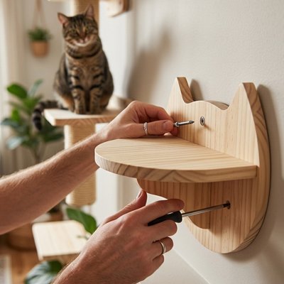 Arbre a Chat mural