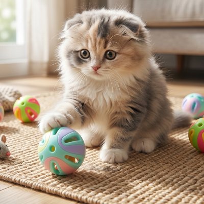 Balle pour chat